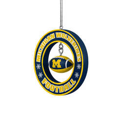 Item 143333 thumbnail Michigan Floating Football Ornament