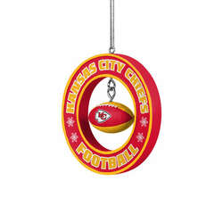Item 143355 thumbnail Kansas City Chiefs Floating Football Ornament
