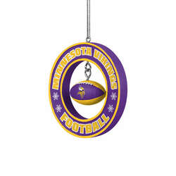 Item 143364 thumbnail Minnesota Vikings Floating Football Ornament