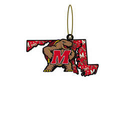 Item 143400 thumbnail Maryland Wood State Ornament