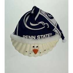 Item 151027 thumbnail Penn State Snowman Shell Ornament