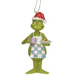 Item 156231 thumbnail Grinch in Apron With Cookies Ornament
