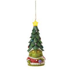 Item 156393 thumbnail Grinch Gnome With Tree Hat Ornament