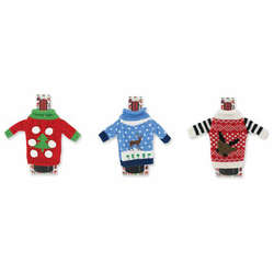 Item 164185 Uncle Bob's Ugly Knit Sweater Bottle Cover