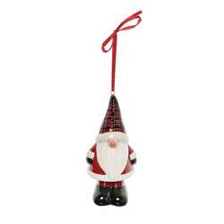 Item 177064 thumbnail Plaid Gnome Ornament