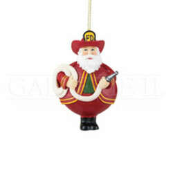 Item 177274 Santa Fireman Ornament