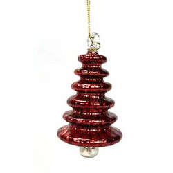 Item 186440 thumbnail Shiny Cute Christmas Red With Gold Ornament