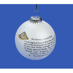 Item 202018 The Pawleys Island Shell Legend Ornament