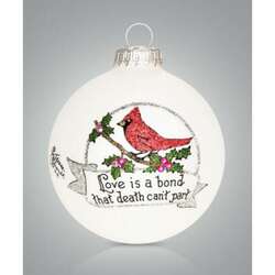 Item 202097 thumbnail Cardinal Memorial Ornament