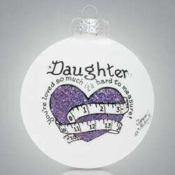 Item 202111 thumbnail Daughter Heart Ornament