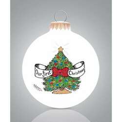 Item 202132 thumbnail Our First Christmas Tree Ornament