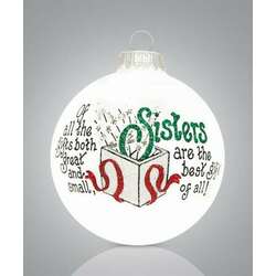 Item 202239 thumbnail Sister Gift Ornament