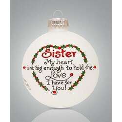 Item 202266 thumbnail Sister Love Ornament
