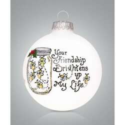 Item 202282 thumbnail Friend Brightens Life Ornament