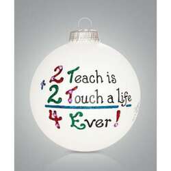Item 202297 Teacher Life Ornament