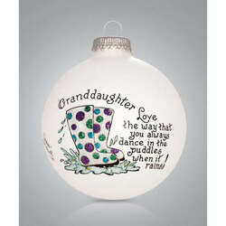 Item 202303 thumbnail Granddaughter Boots Ornament