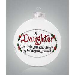 Item 202324 thumbnail Daughter Little Girl Ornament