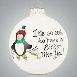 Item 202330 Sister Cool Ornament