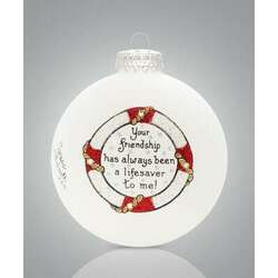 Item 202354 thumbnail Friend Lifesaver Ornament
