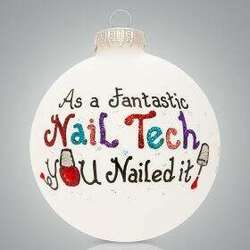 Item 202357 thumbnail Nail Tech Ornament