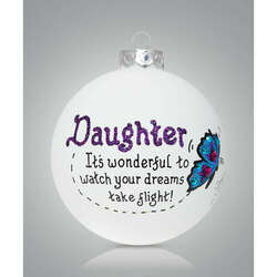 Item 202360 thumbnail Daughter Butterfly Ornament