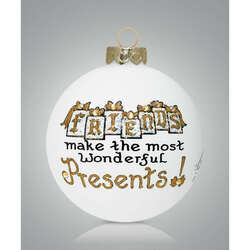 Item 202378 Friend Presents Ornament