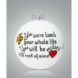 Item 202384 thumbnail Pet Whole Life Ornament