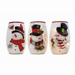 Item 212038 Frosty's Friends Pre-lit Small Vase