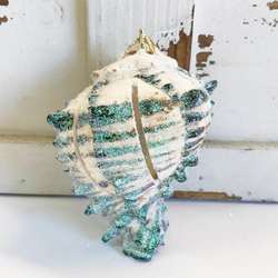 Item 220153 Multi-cut Black Murex Seashell Ornament