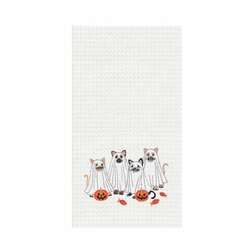 Item 231030 thumbnail Ghost Cats Kitchen Towel