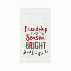 Item 231032 thumbnail Friendship Makes Season Bright Kitchen Towell