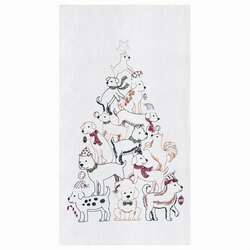 Item 231220 thumbnail Puppy Tree Kitchen Towel