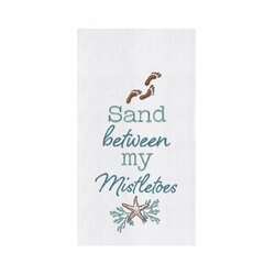 Item 231257 thumbnail Sand Between My Mistletoes Kitchen Towel