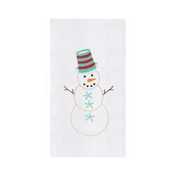 Item 231302 thumbnail Coastal Snowman Kitchen Towel