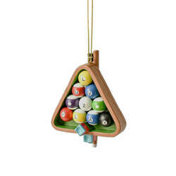 Item 254220 Billiards Ornament