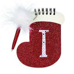 Item 254259 Letter I Memo Pad/Pen Set