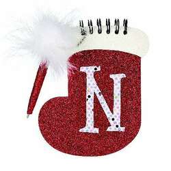 Item 254264 Letter N Memo Pad/Pen Set