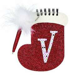 Item 254270 Letter V Memo Pad/Pen Set