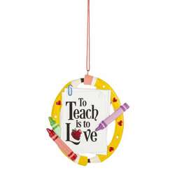Item 260139 thumbnail Teacher Ornament