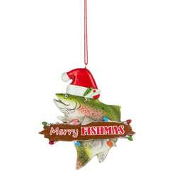 Item 260234 thumbnail Merry Fishmas Fishing Ornament