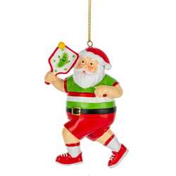 Item 260281 thumbnail Santa Pickleball Ornament