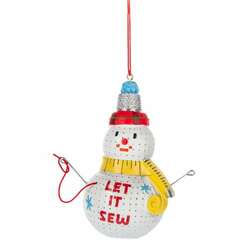 Item 260292 thumbnail Snowman Sewing Ornament