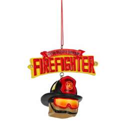 Item 260321 thumbnail Firefighter Helmet Ornament