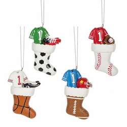 Item 260439 Sport Stocking Ornament