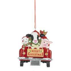 Item 260540 thumbnail Farm Friends In Truck Ornament