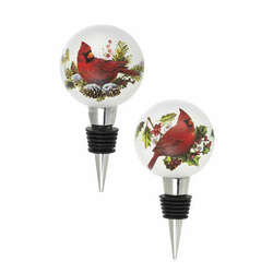 Item 260600 Light-up Cardinal Bottle Topper