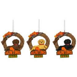 Item 260657 thumbnail Lab In Wreath Ornament