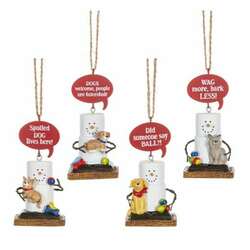 Thumbnail Smores Dog Talk Ornament
