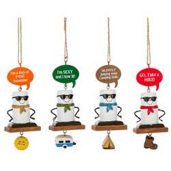Item 260726 thumbnail Smores Pun Talk Ornament