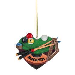 Item 260729 Pool Game Ornament